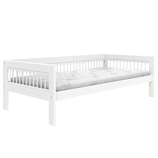 Basisbett Breeze Lifetime Deluxe Lattenrost, Weiss