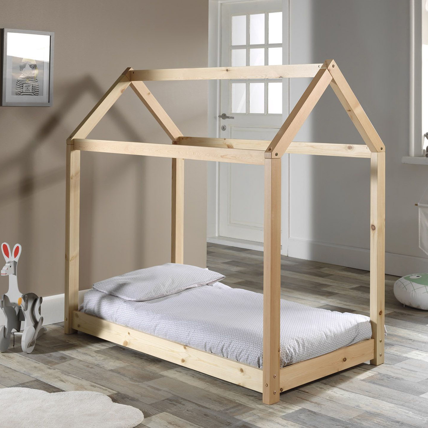 Hausbett Cabane Toddler Natur #2