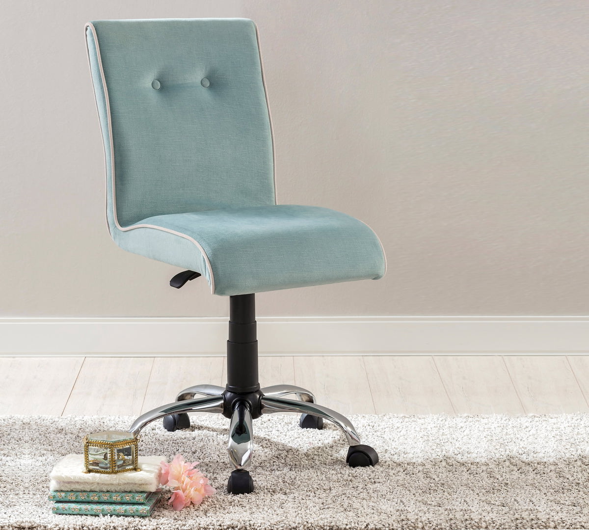 Bürostuhl Soft Blau #2