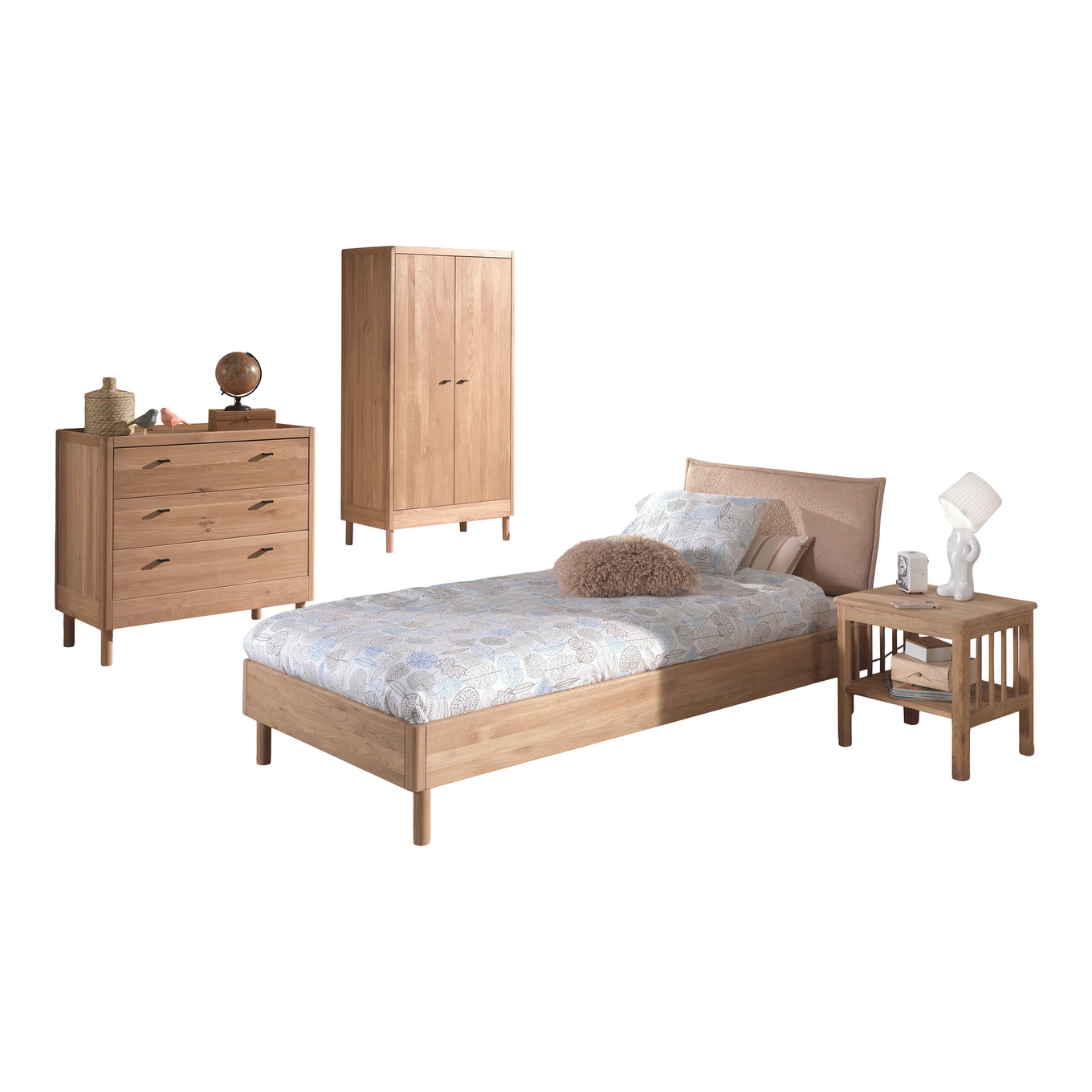 Kinderzimmer Forrest Eiche 4-teilig Set