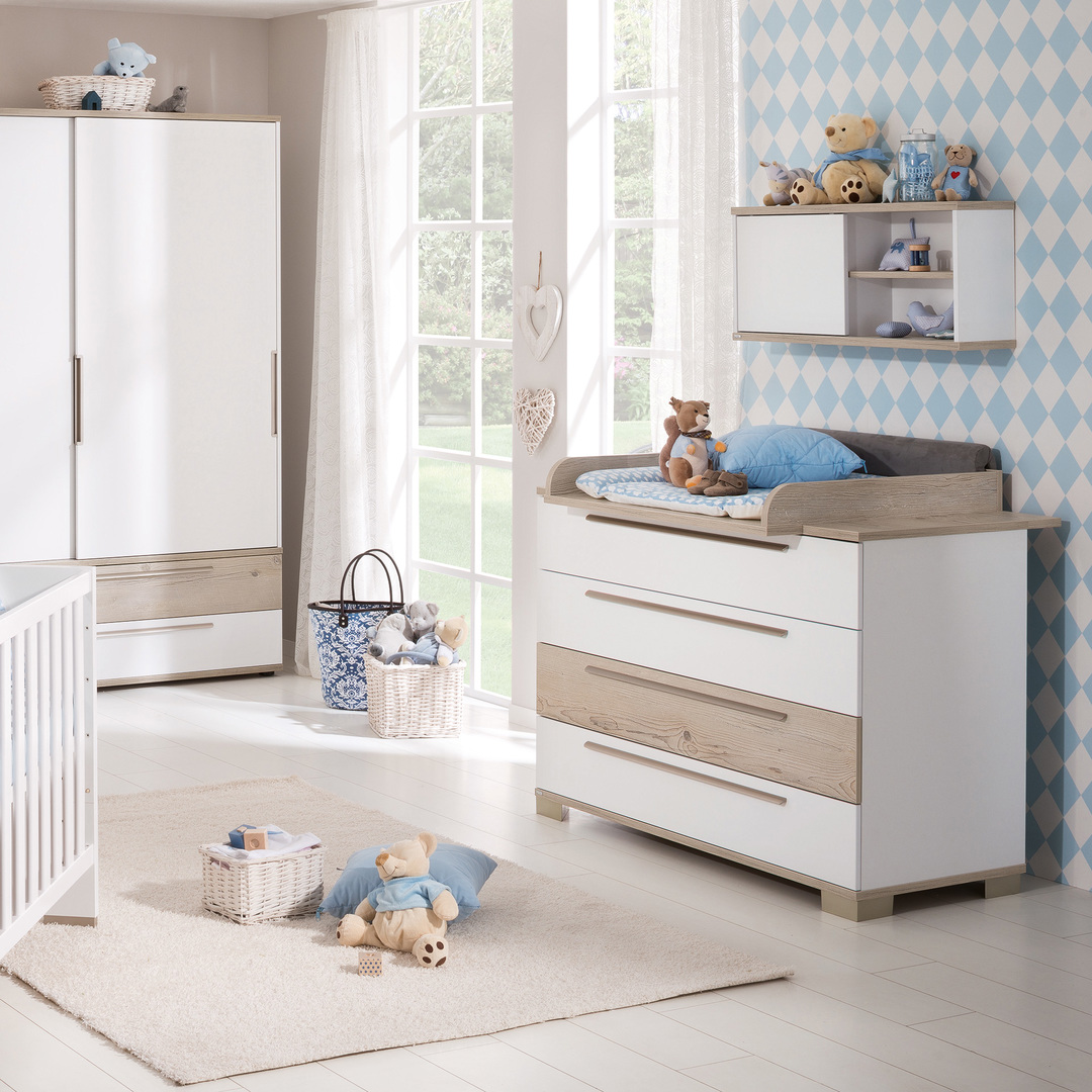 Wandregal Carlo mit Schiebetür 5