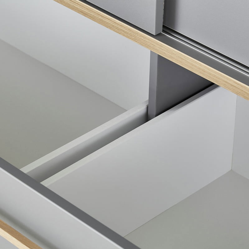 Kleiderschrank Sten Schmal, mit Schiebetür 11