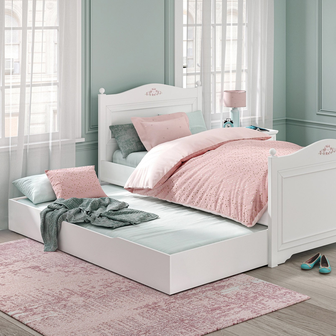 Ausziehkasten Rustik 90x190cm #2