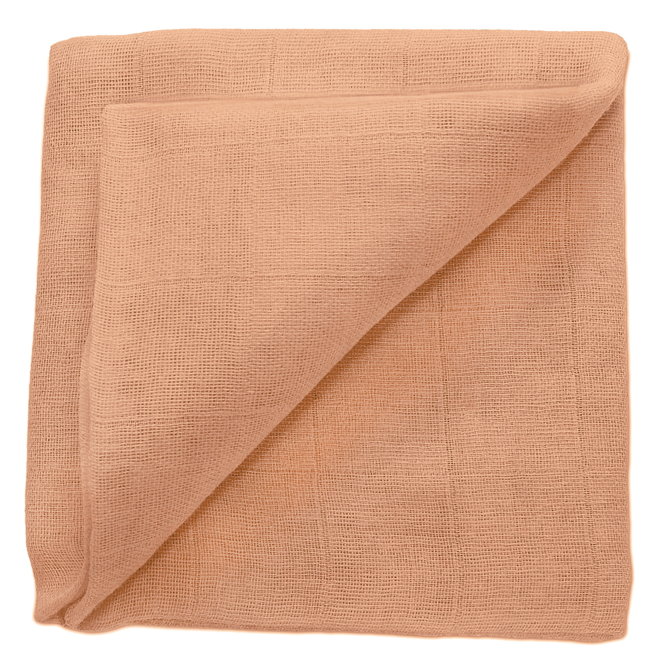 Gaze Spucktuch Uni Peach