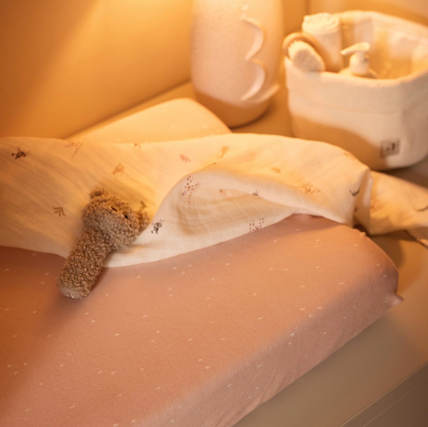 Wickelkissenbezug Twinkling Wild Rose #2