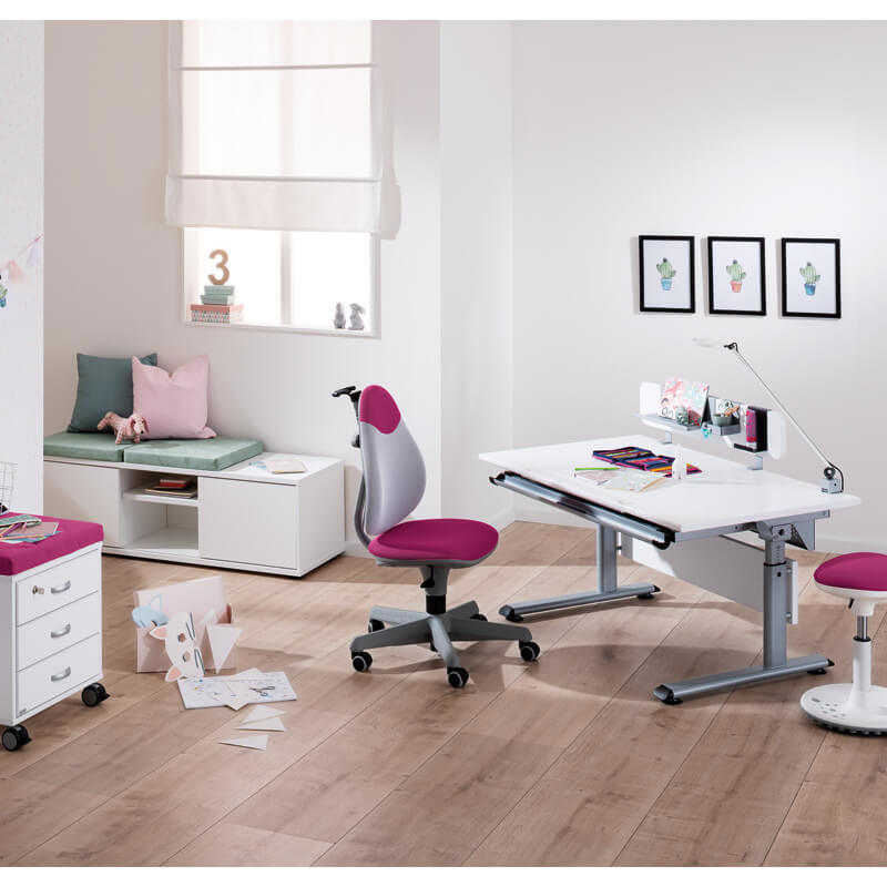 Schreibtisch Marco 2 Weiss 120 10