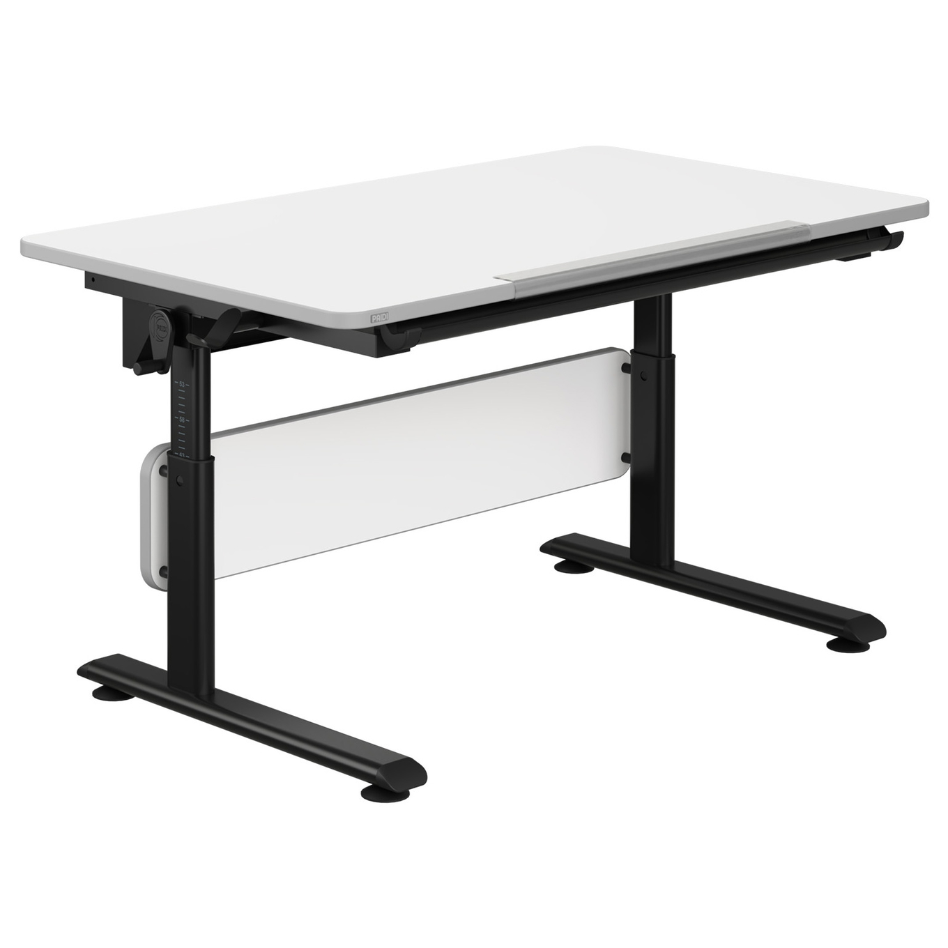 Schreibtisch Diego 120 Schwarz Weiss