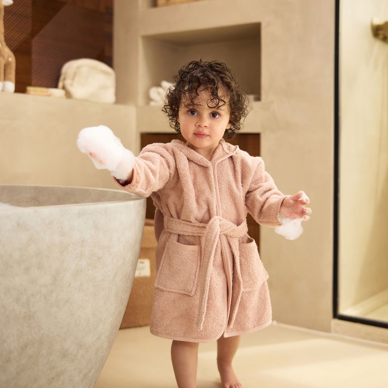 Bademantel Bunny Wild Rose, 3-4 Jahre #2