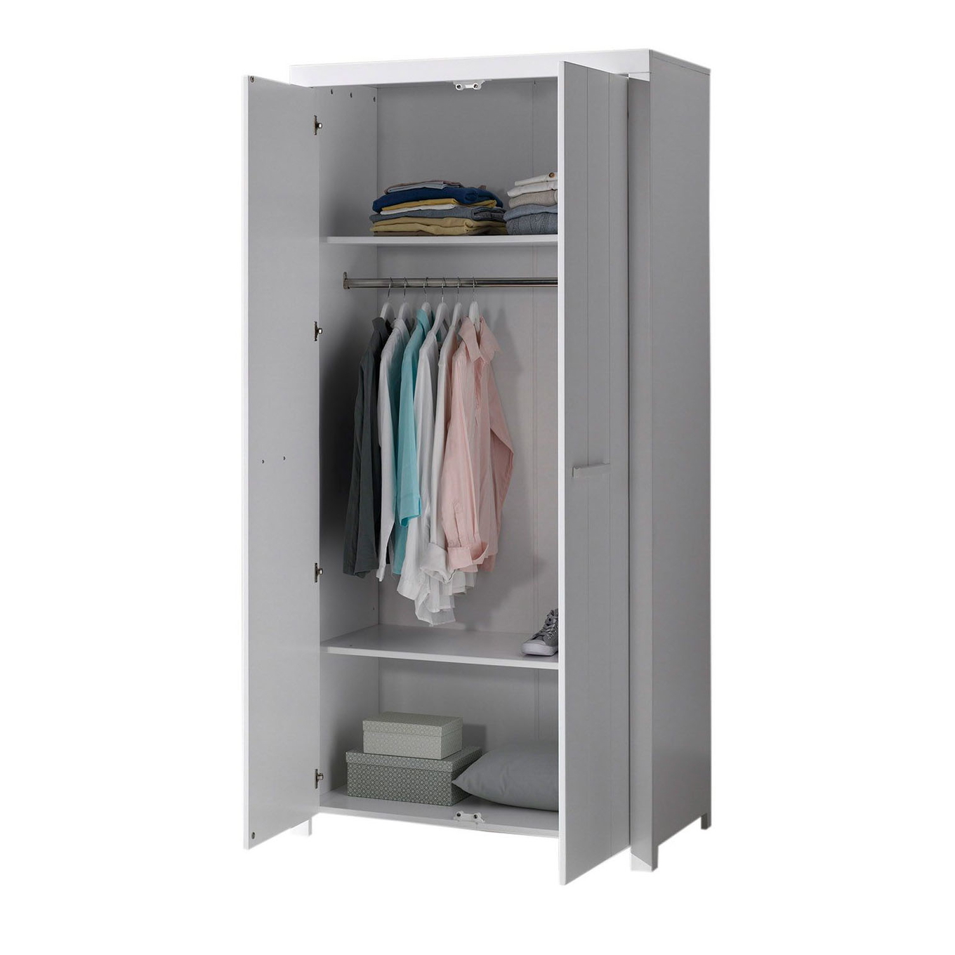 Kleiderschrank Erik 2-türig 3