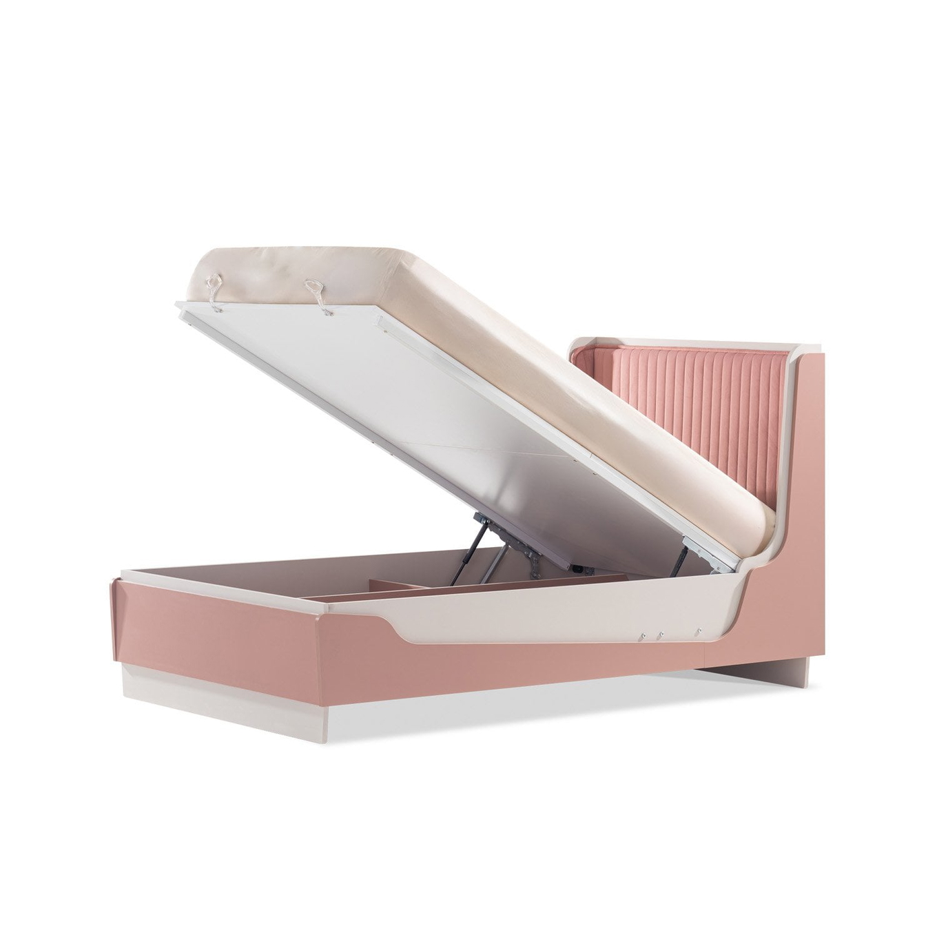 Bett Estella mit Stauraum, 100 x 200 cm 4