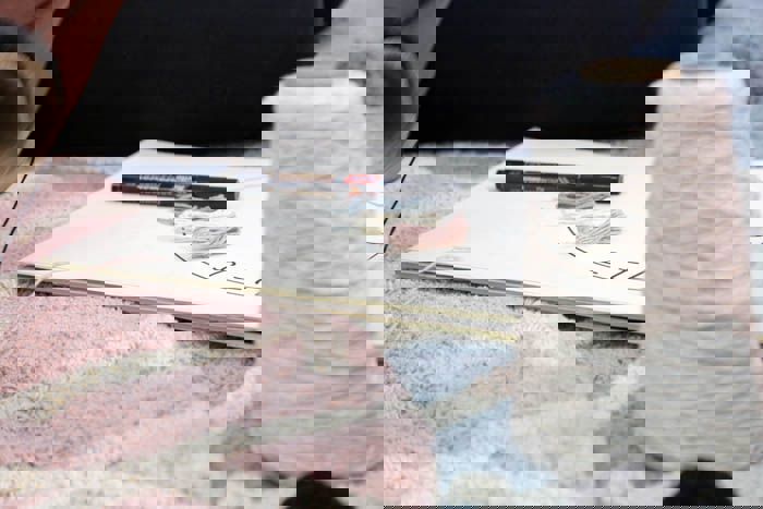 Teppich ABC Rund Nude 4