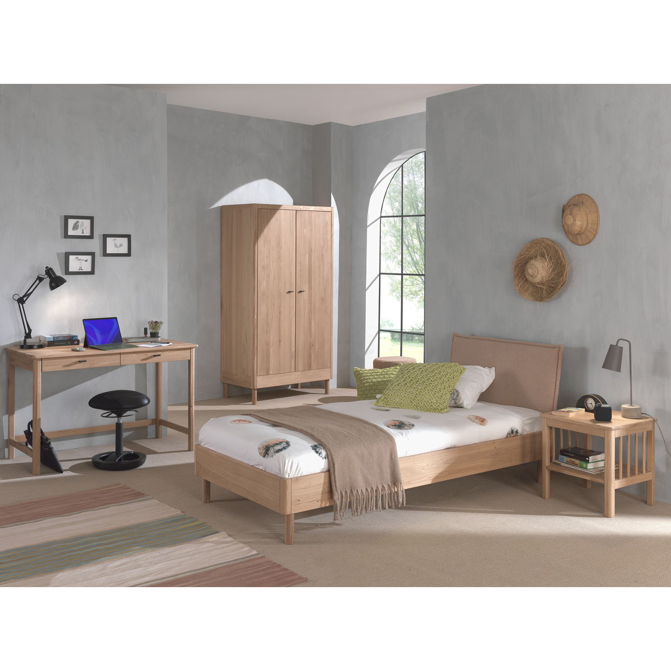 Kinderzimmer Forrest Eiche 4-teilig Set C #2