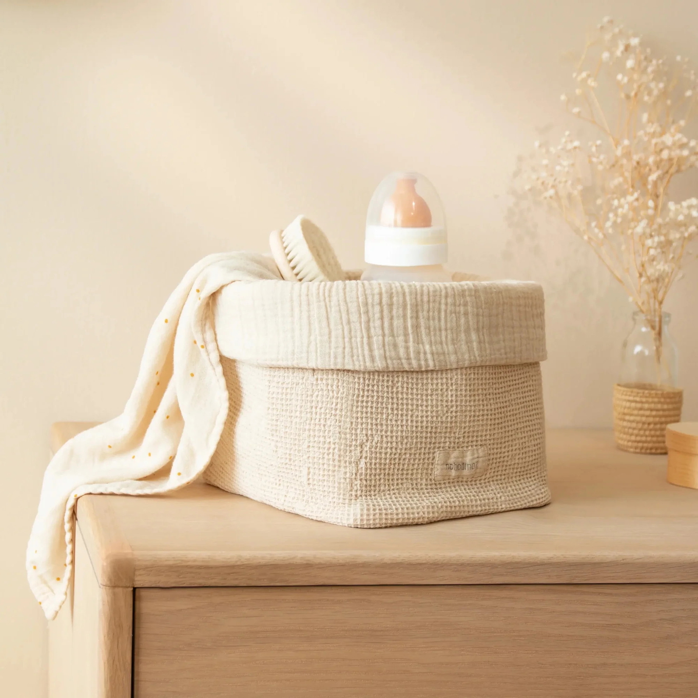 Spucktuch Wabi Sabi Dots Ginger #2