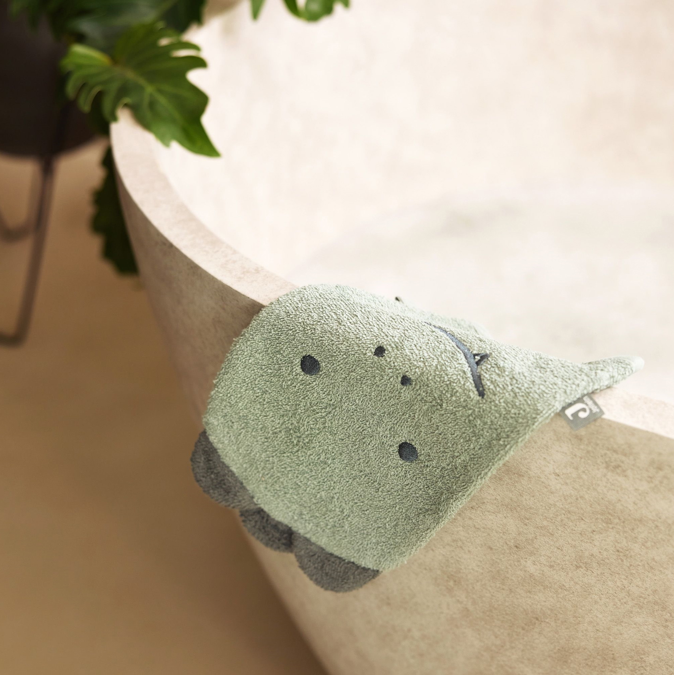 Waschhandschuh Frottee  Krokodil #2