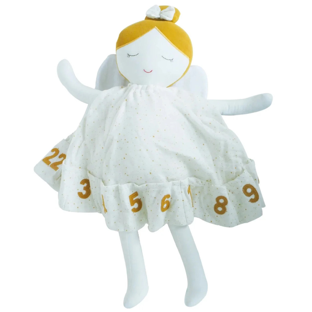 Adventskalender Puppe Engel