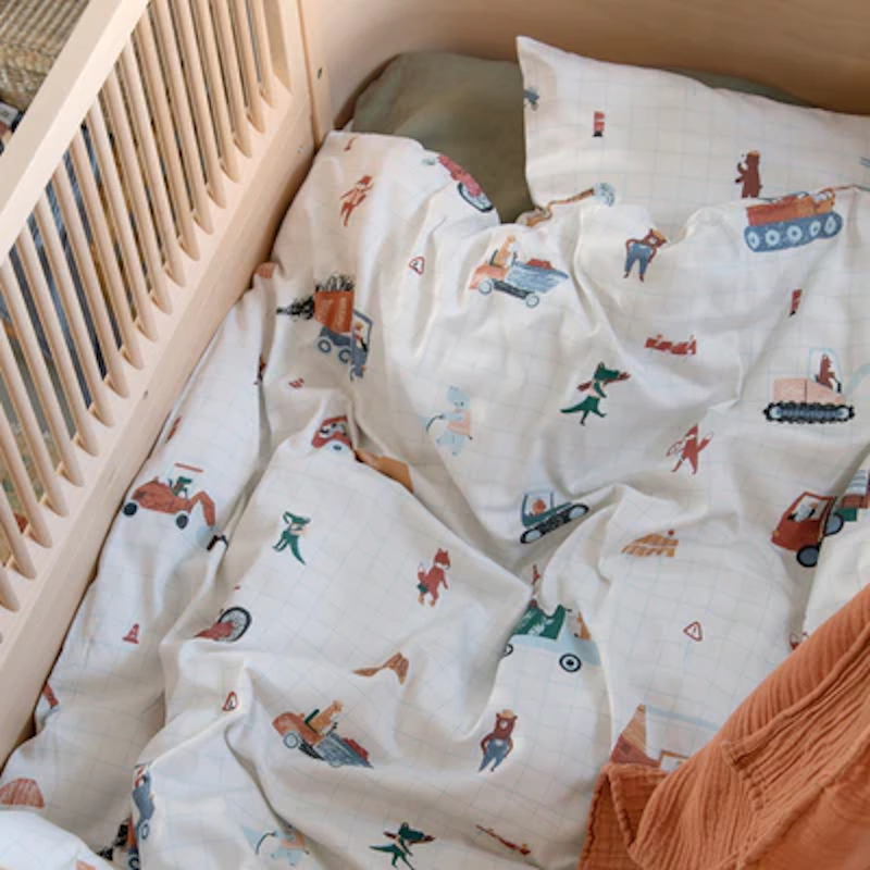 Baby Bettwäsche Busy Builders 5
