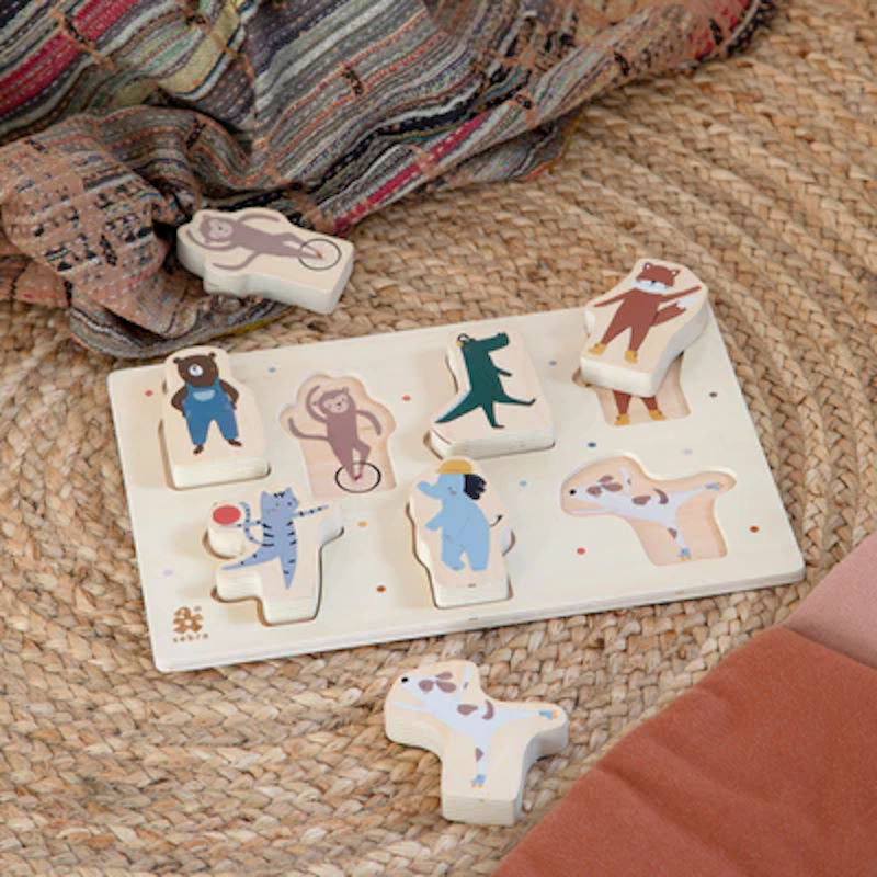 Kräftiges Puzzle Toes / Builders #2