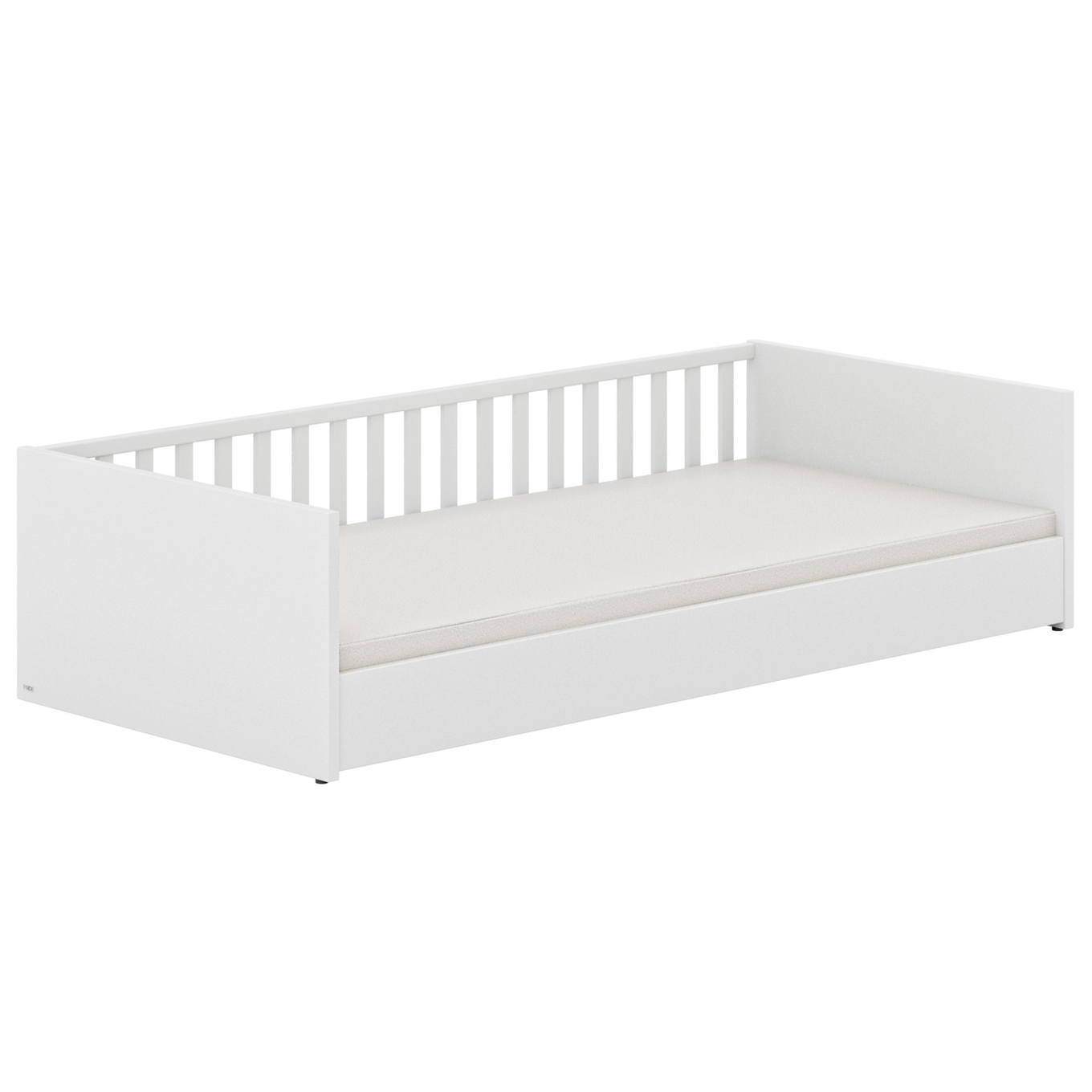 Bett Little Flo Komfort Set Weiss, 90 x 200 cm 5