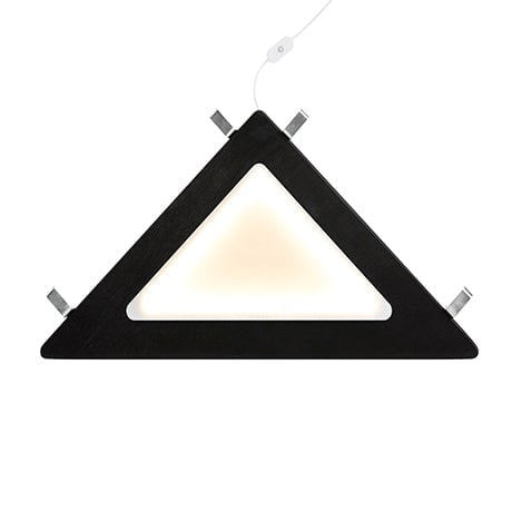 Eckablage Lifetime mit LED-Licht Schwarz 3