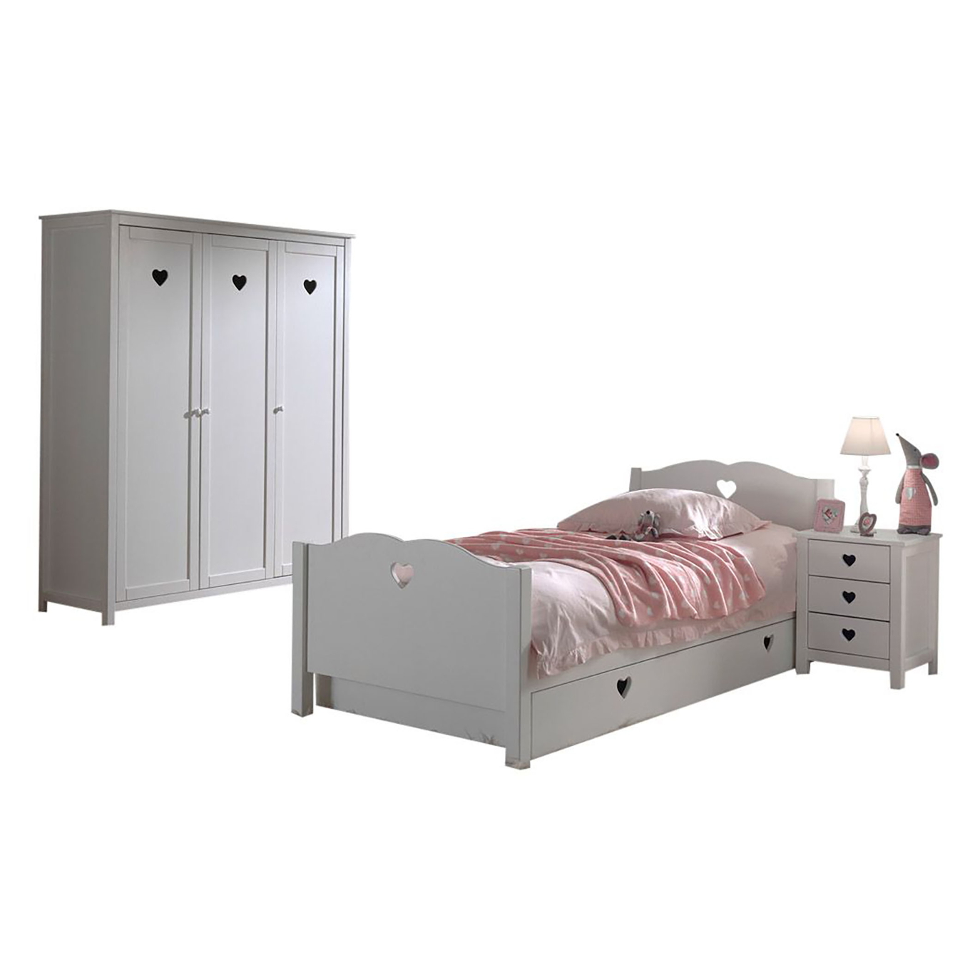 Kinderzimmer Amori 4-teilig Set D