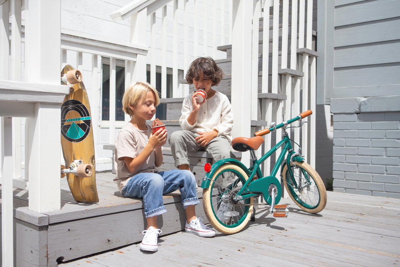 Fahrrad Banwood Classic Grün 8