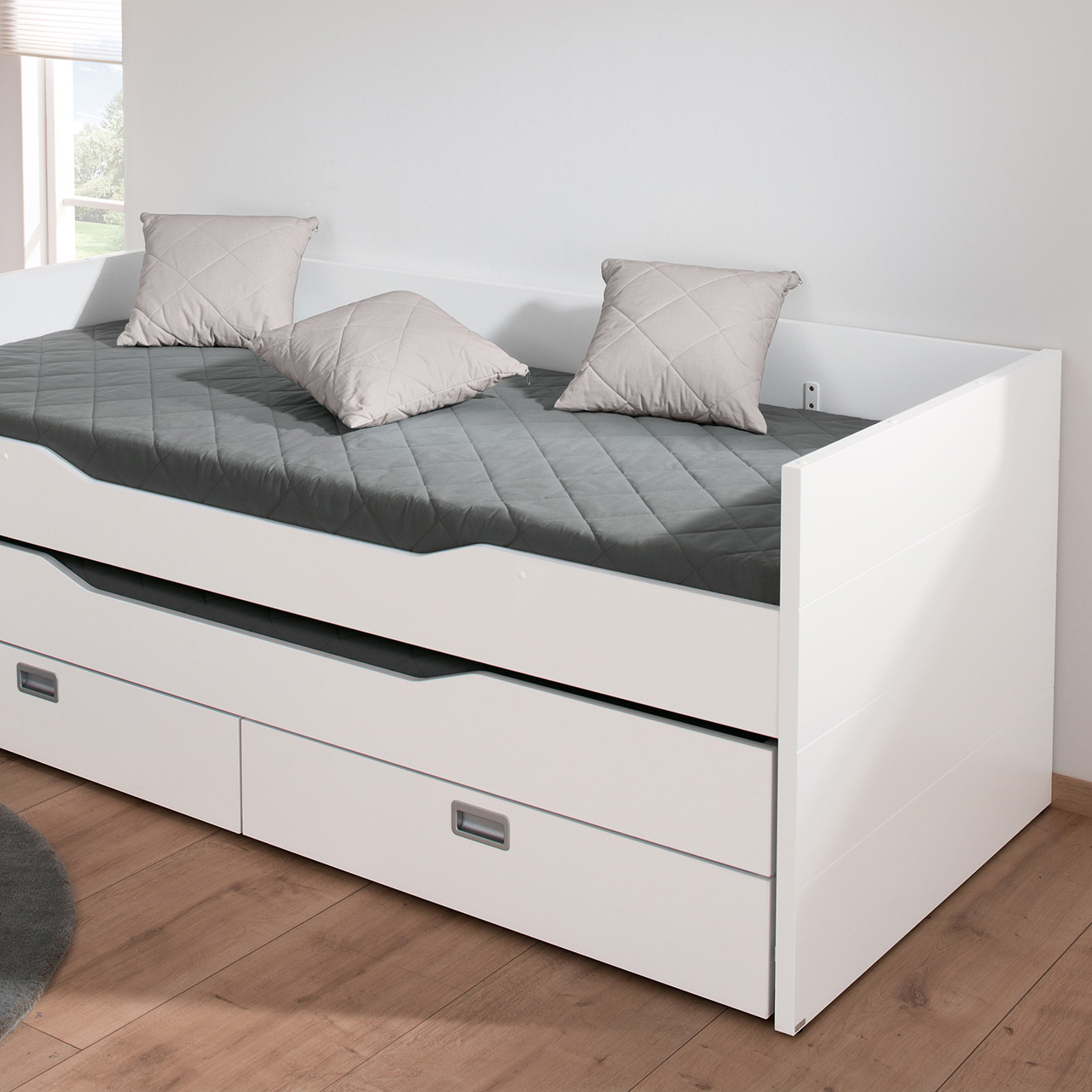 Partykissen aus Baumwolle Taupe