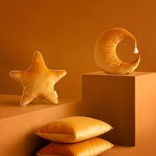 Dekokissen Mond Pierrot Velvet Farniente Gelb #2