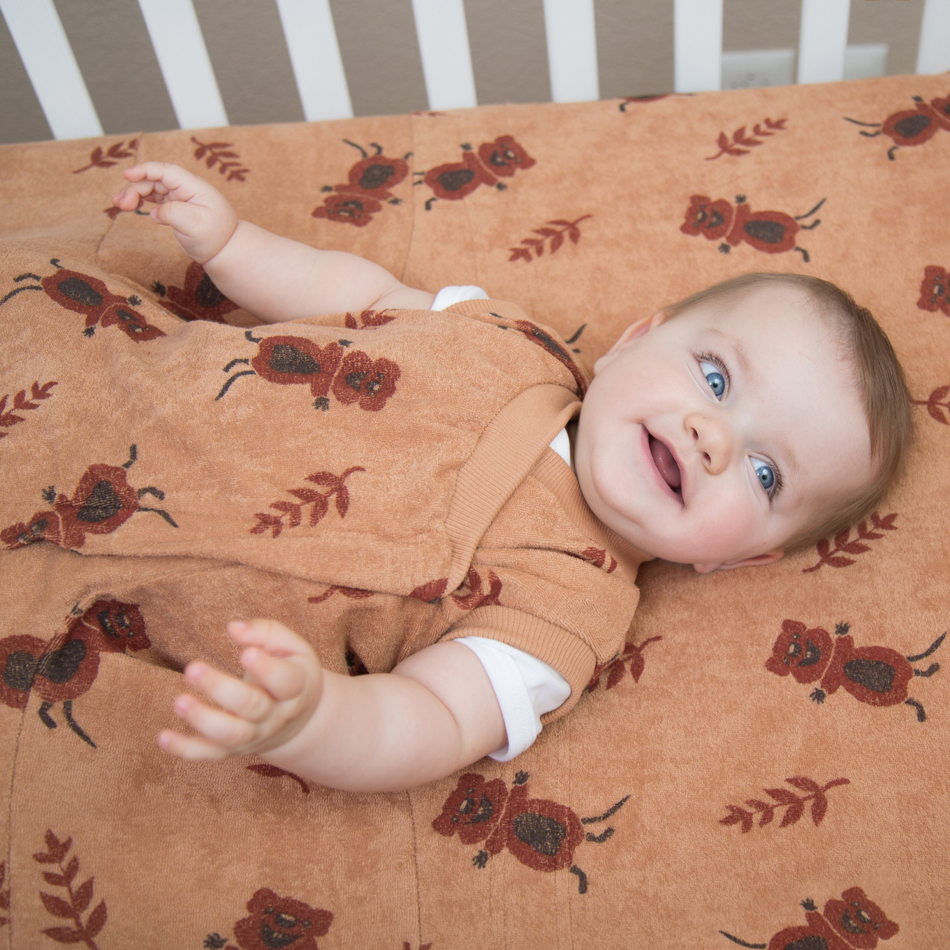 ZEWI-Decke Copper Quokka 60 x 120 cm 3