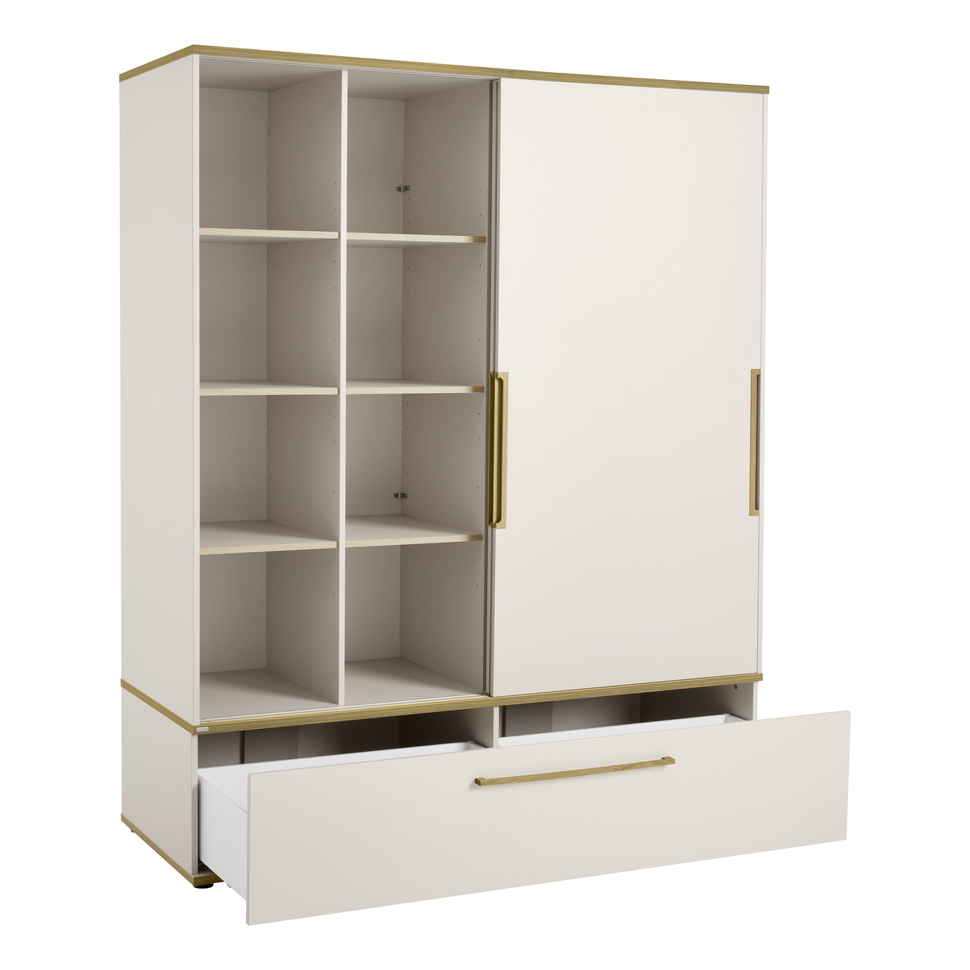 Kleiderschrank Stiene mit Schiebetür 4