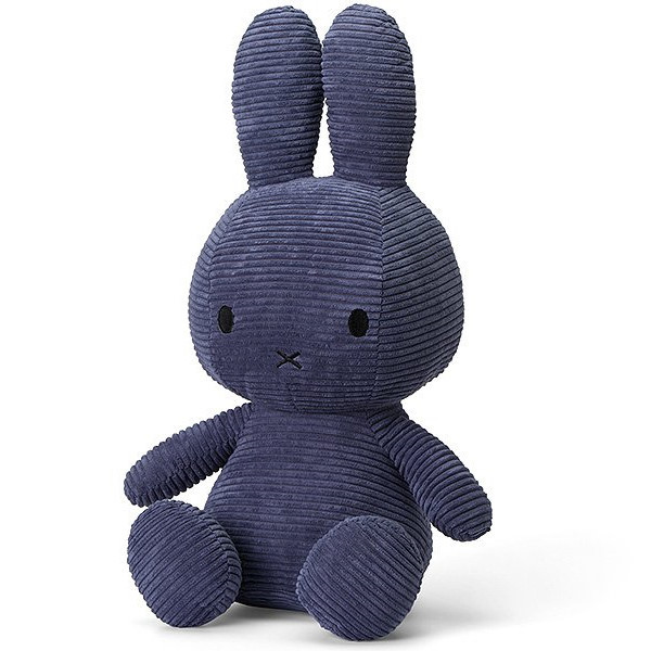 Miffy Kordsamt Dunkelblau 33cm