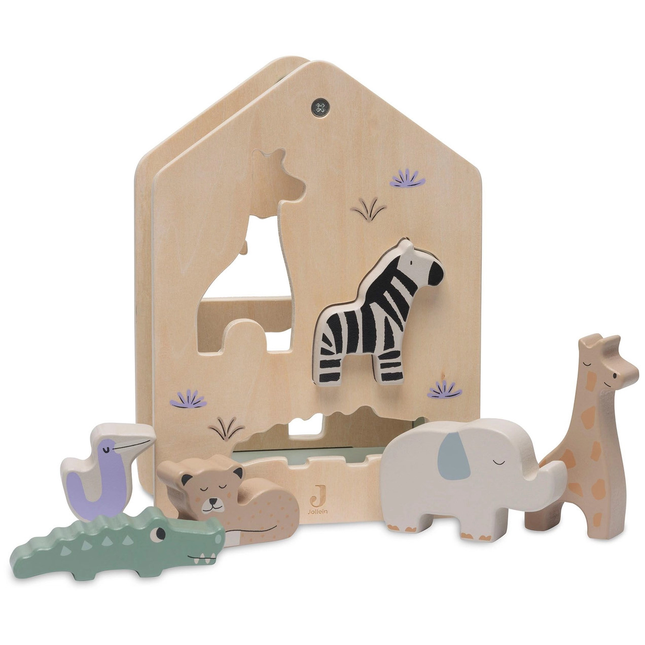 Formen Steckspiel aus Holz Jungle Jambo