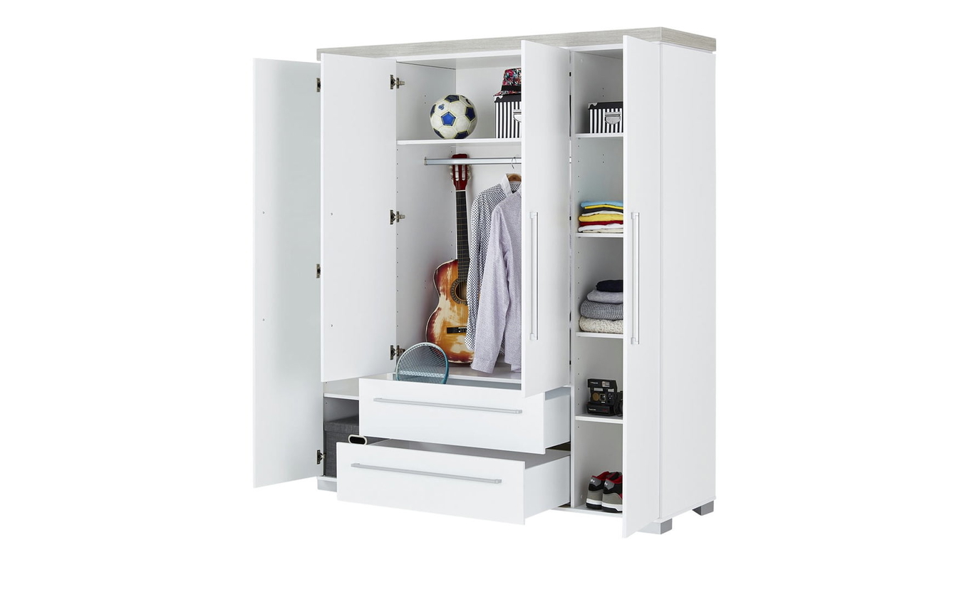 Kleiderschrank Kira Nautik, 4-türig 4