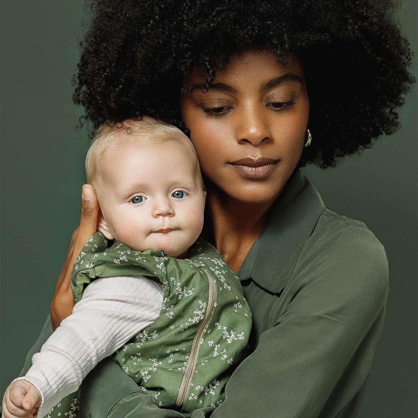 Schlafsack Cocoon Green Jasmine, 0-6 Monate #2