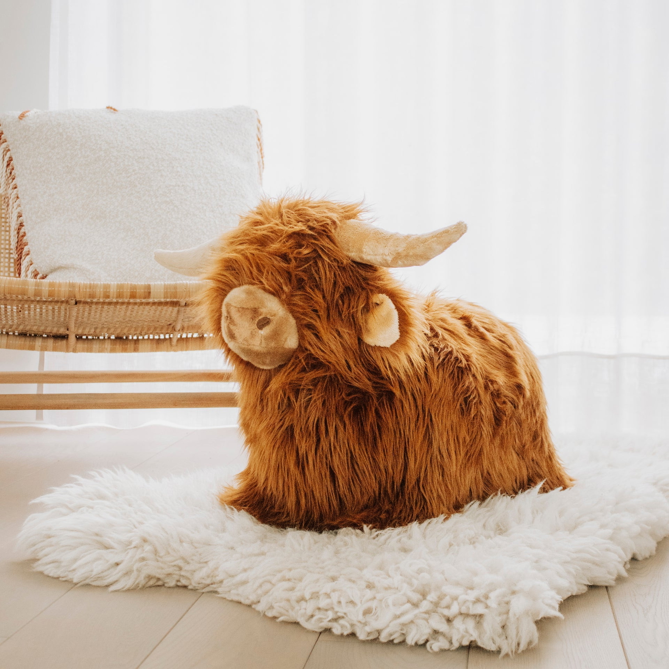 Hüpftier Highland Cow 6