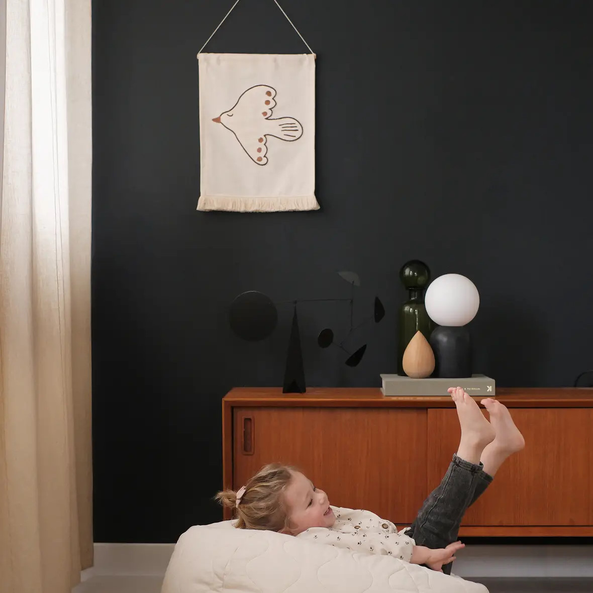 Wandteppich Landscape Bird #2