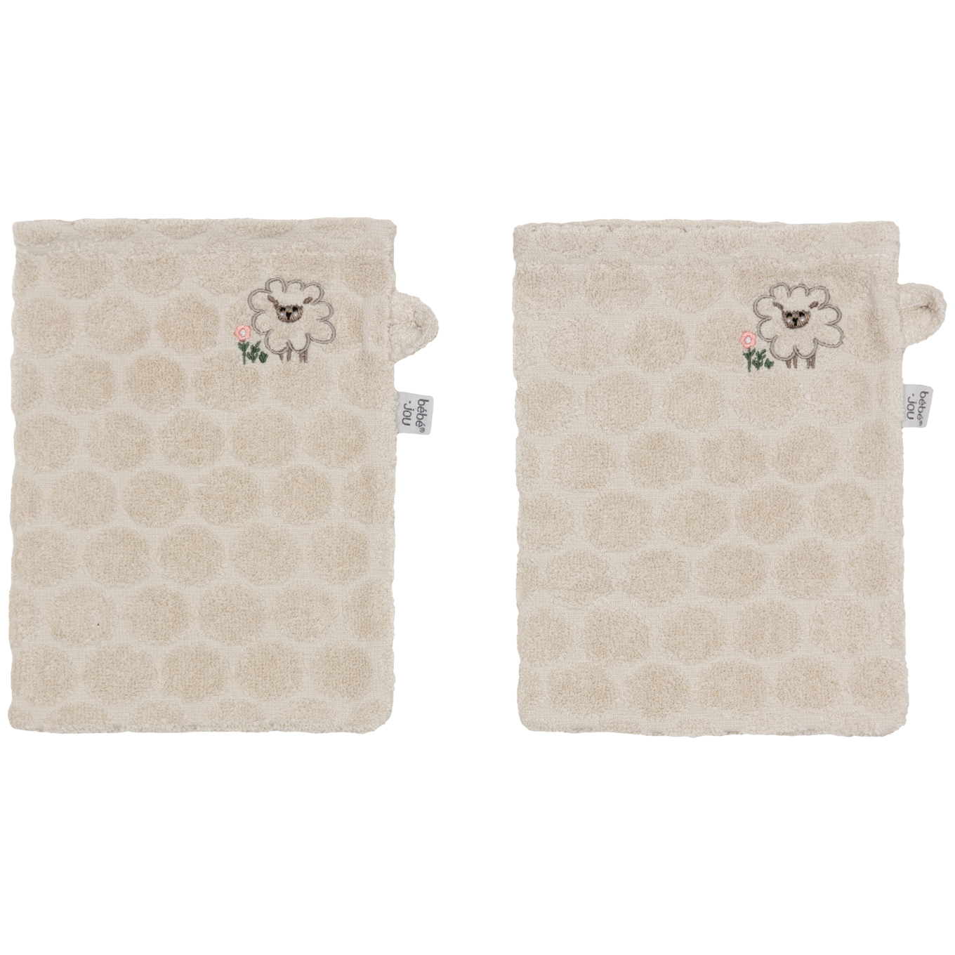 Waschhandschuh 2 Stück Tiny Sheep