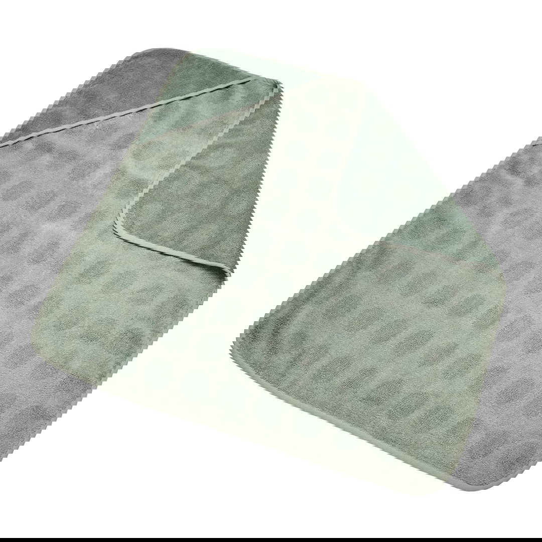 Badetuch mit Kapuze Leander Sage Green 4