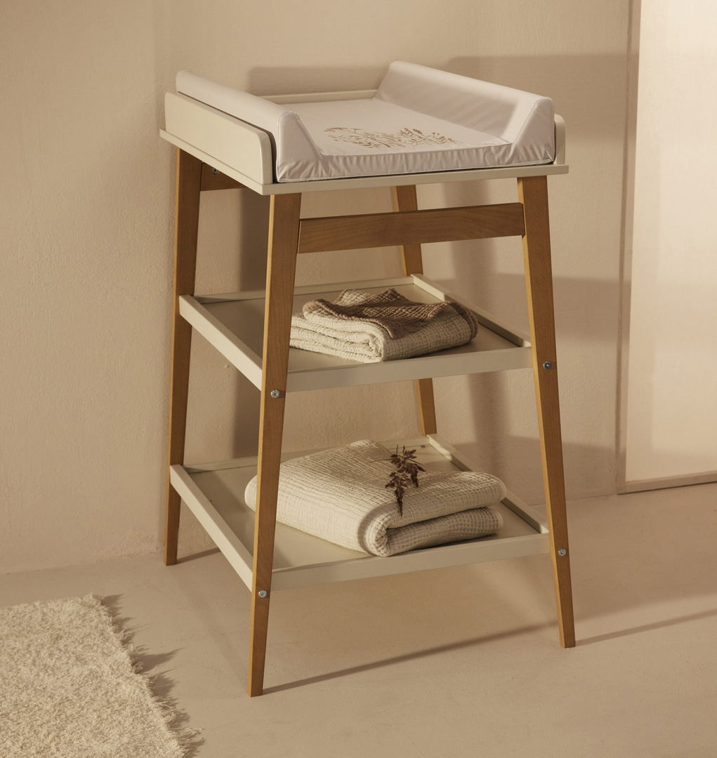 Wickeltisch Hip Natur, Weiss 3
