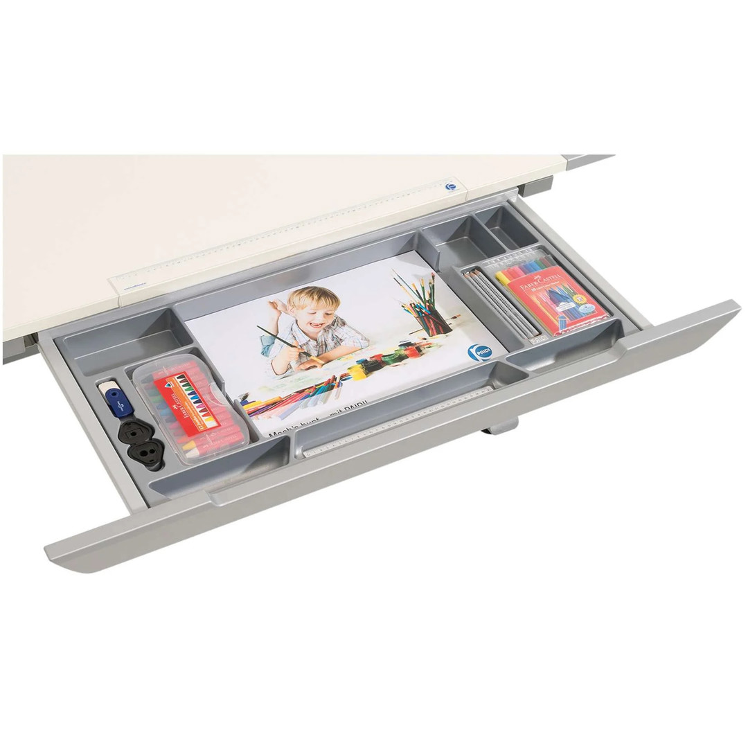 Schubkasten befüllt für Schreibtisch Tablo