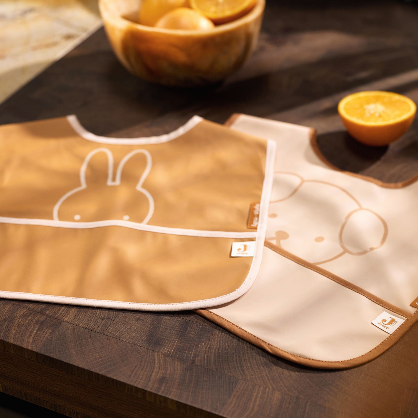 Lätzchen Miffy 2er Set Braun 2