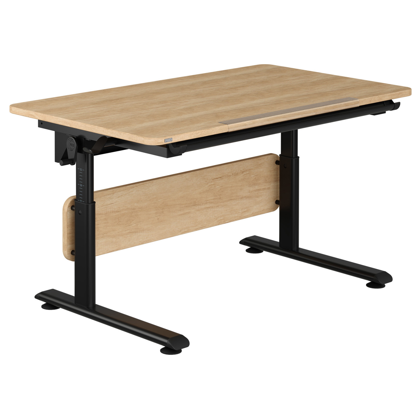 Schreibtisch Diego 120 Schwarz Braun