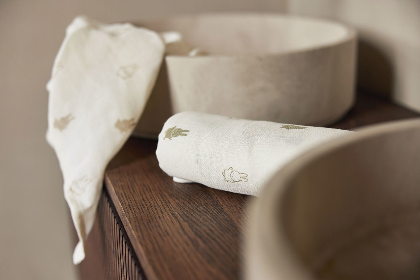 Pucktücher Happy Miffy 2er Set 3