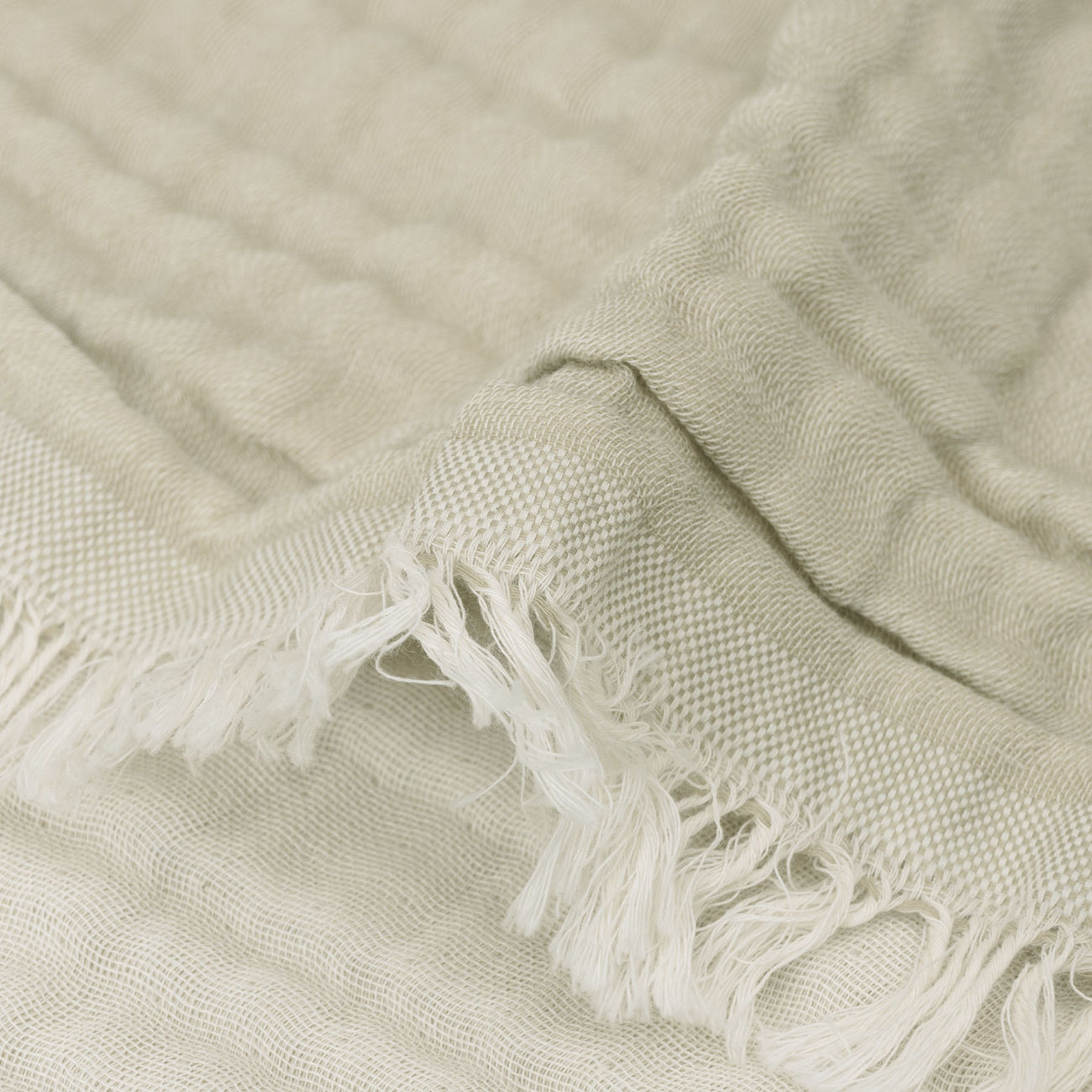 Decke Fringe Olive 6