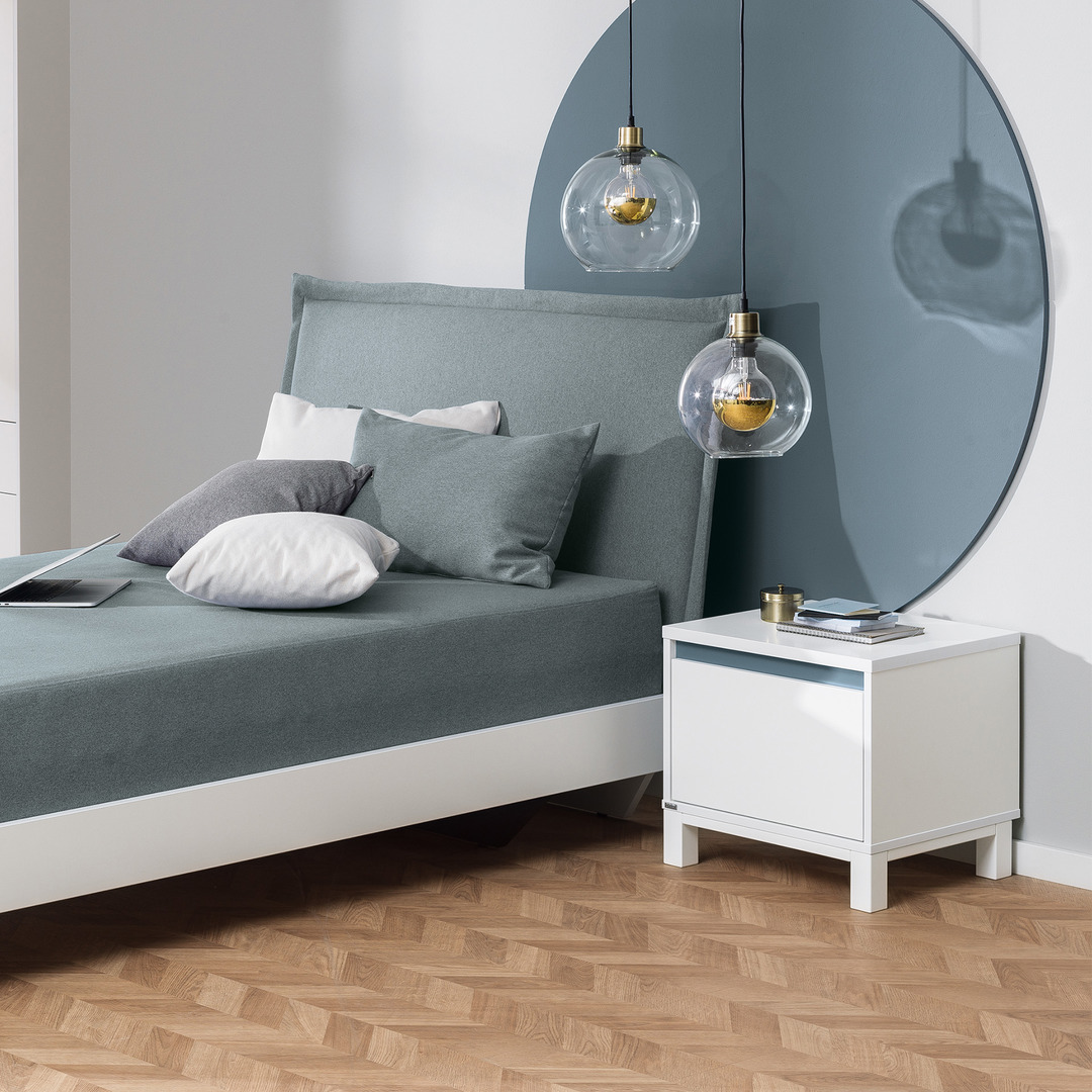 Nachttisch Olli Blau 5