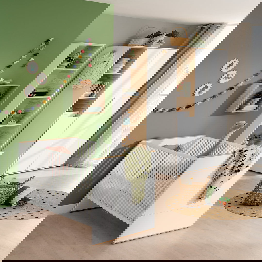 Wandregal Quadratisch Eiche #2