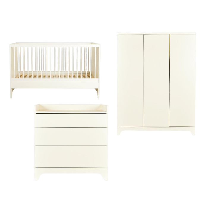 Babyzimmer Tsugi Set 3-teilig  Butter