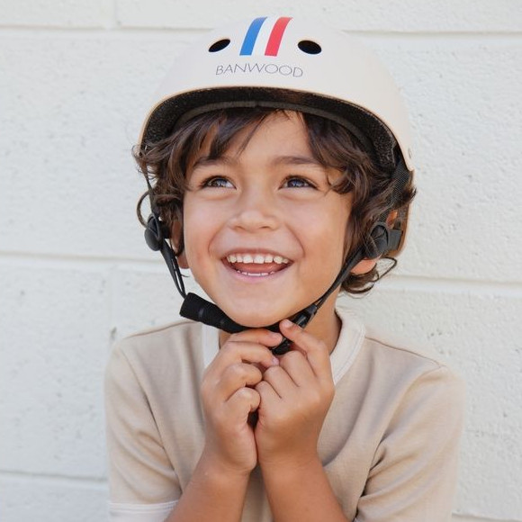 Klassischer Helm Stripes 48-52 cm 3