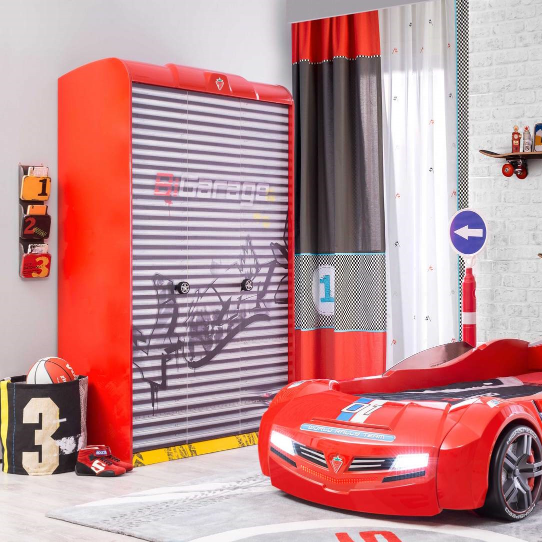 Kleiderschrank Champion Racer 3-türig #2