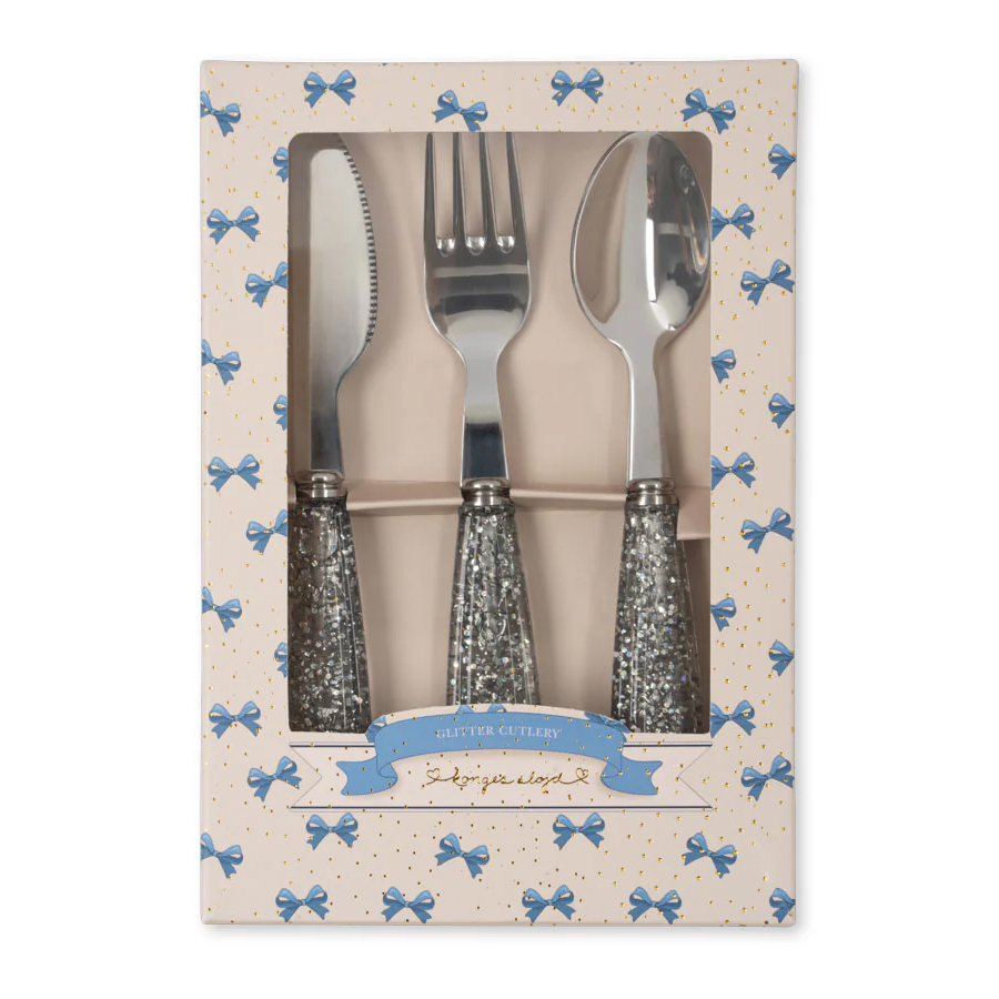 Besteck Set Sparkly Blau #2