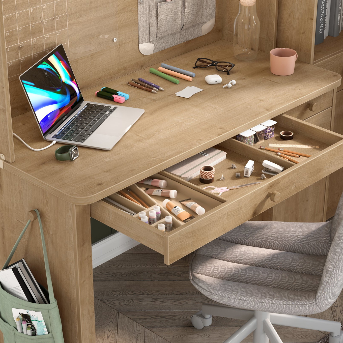 Schreibtisch Mocha Breit #2